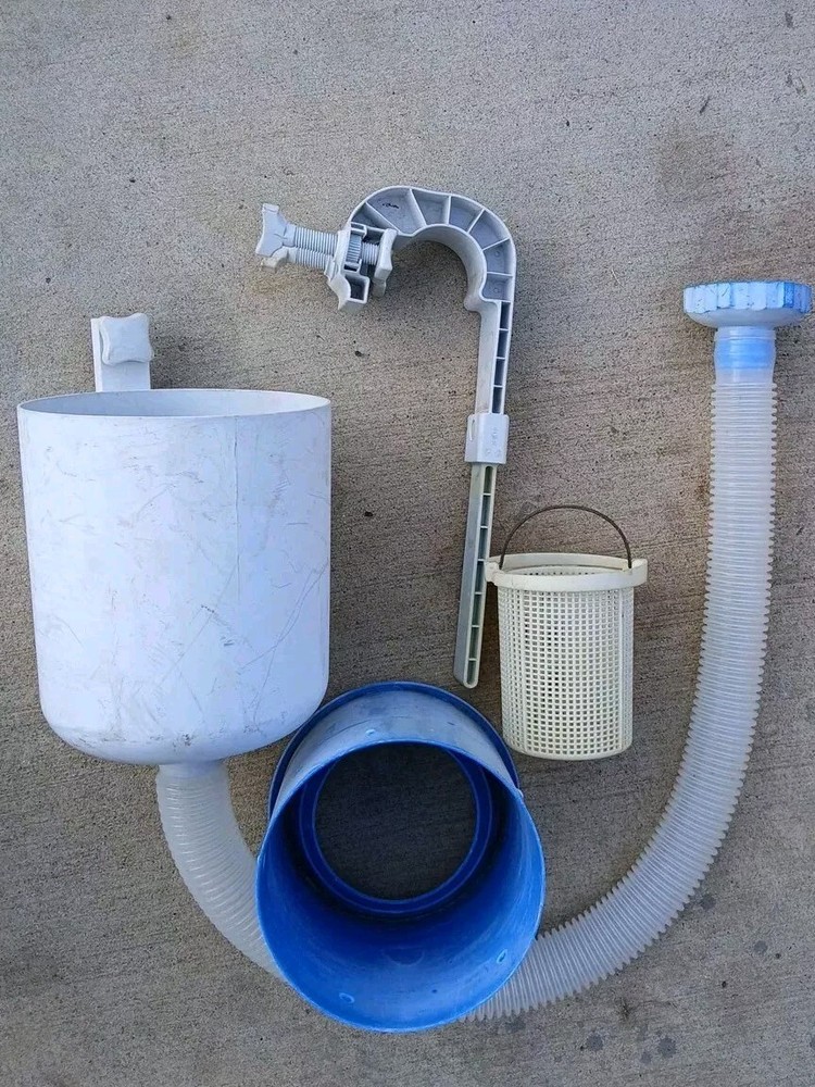Deluxe Wall Mount Surface Skimmer Basket Pool Cleaner