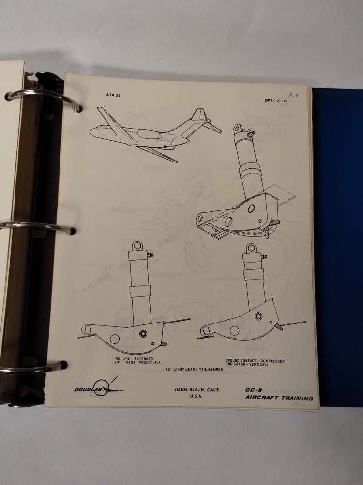 Douglas DC-9 JT8D Maintenance Training Manual for Technicians