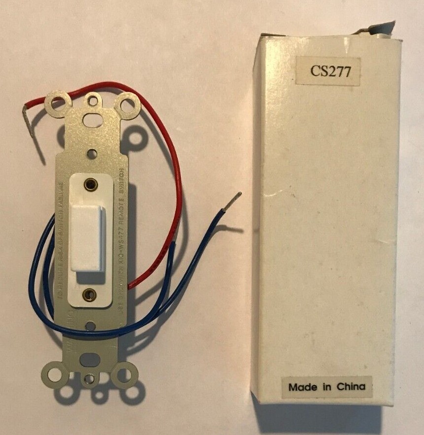 X-10 PRO Companion Wall Switch Incandescent Model: CS277