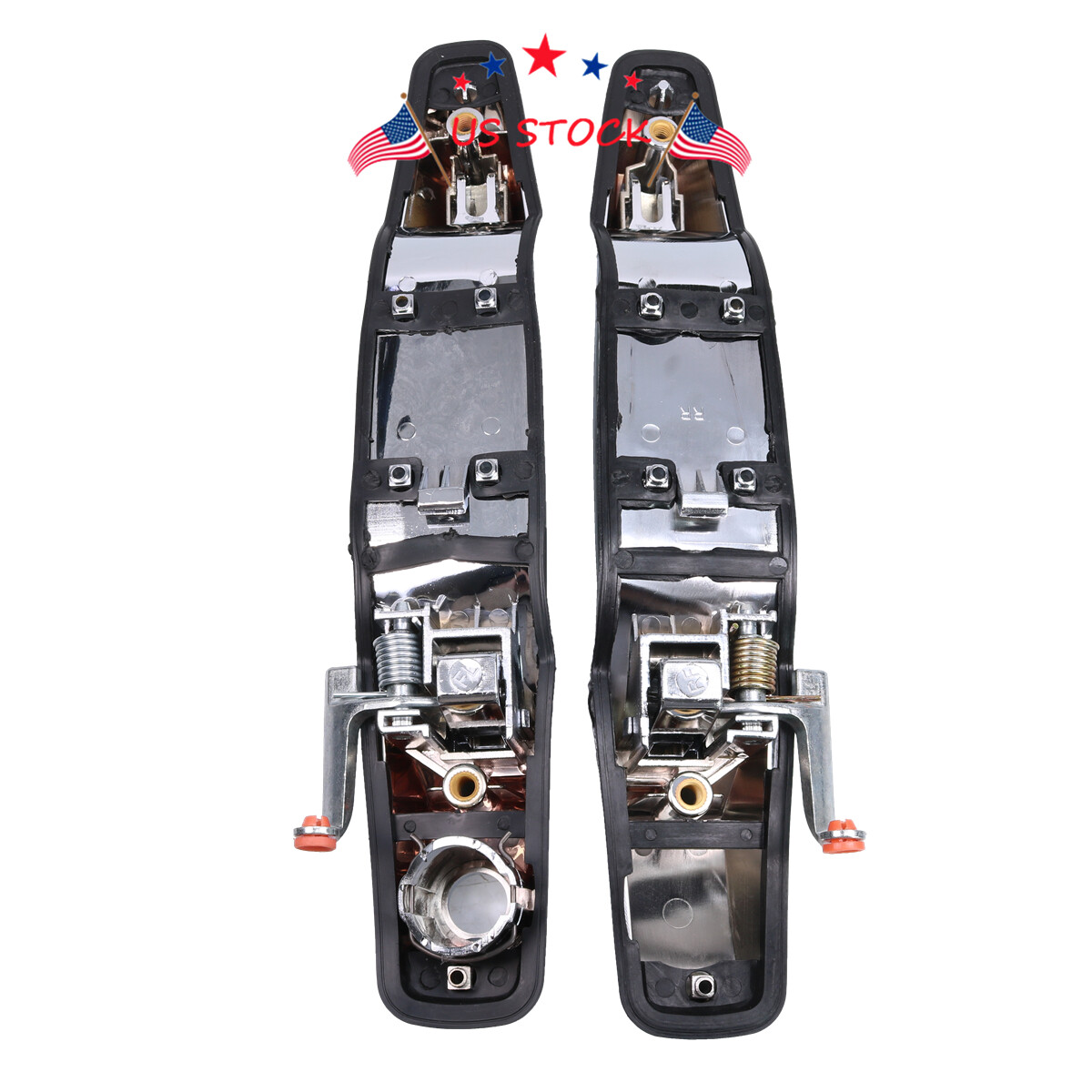 4x Chrome Door Handles Left&Right For GMC Chevy Tahoe Yukon Sierra Denali 07-13