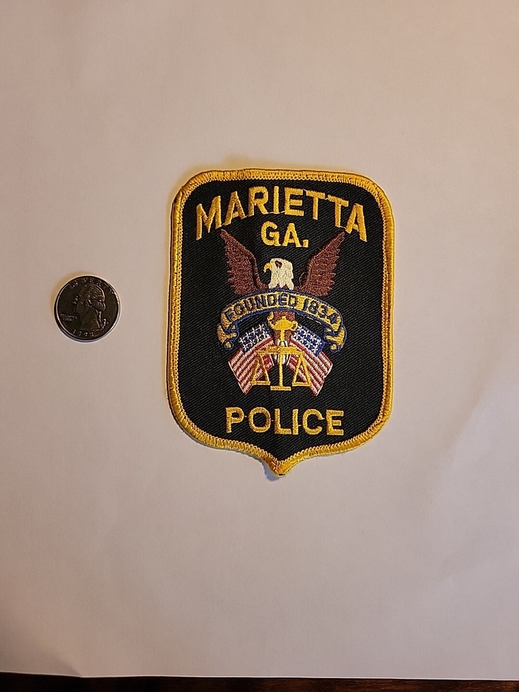 MARIETTA GEORGIA GA POLICE PATCH