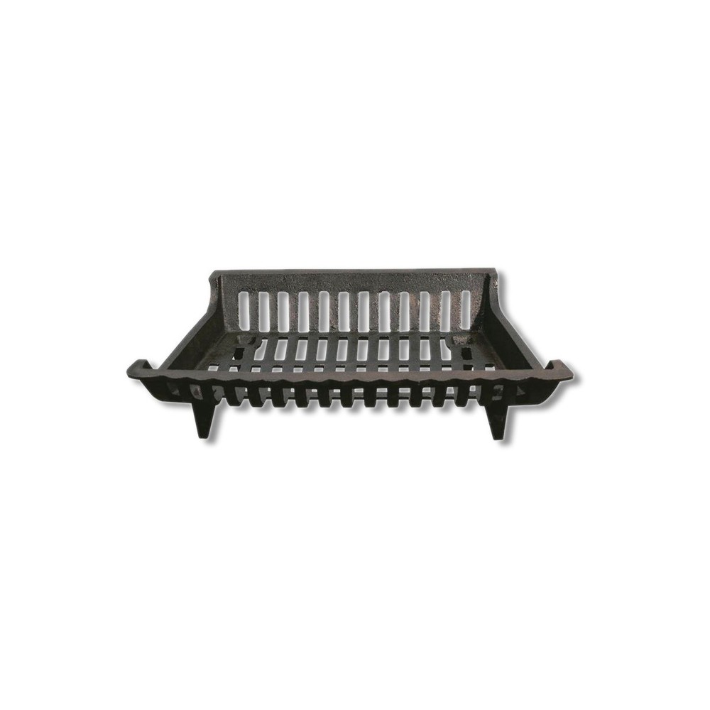 Panacea Graphite Black Cast Iron Fireplace Grate 15418