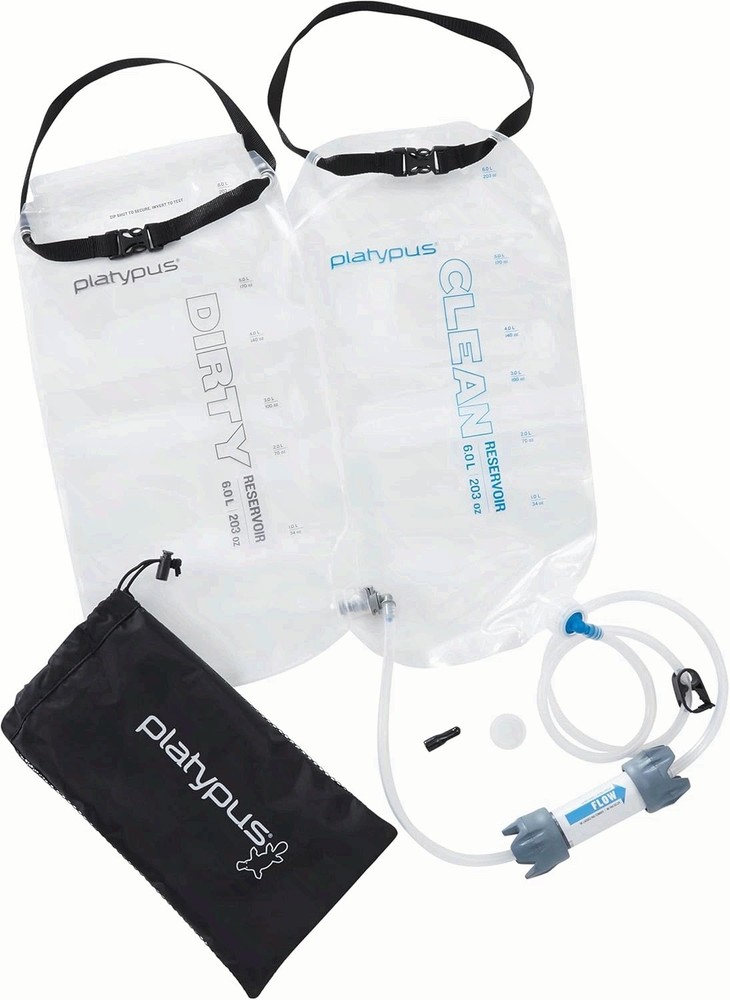 Platypus GravityWorks 6L Group Camping Water Filter System High-Capacity