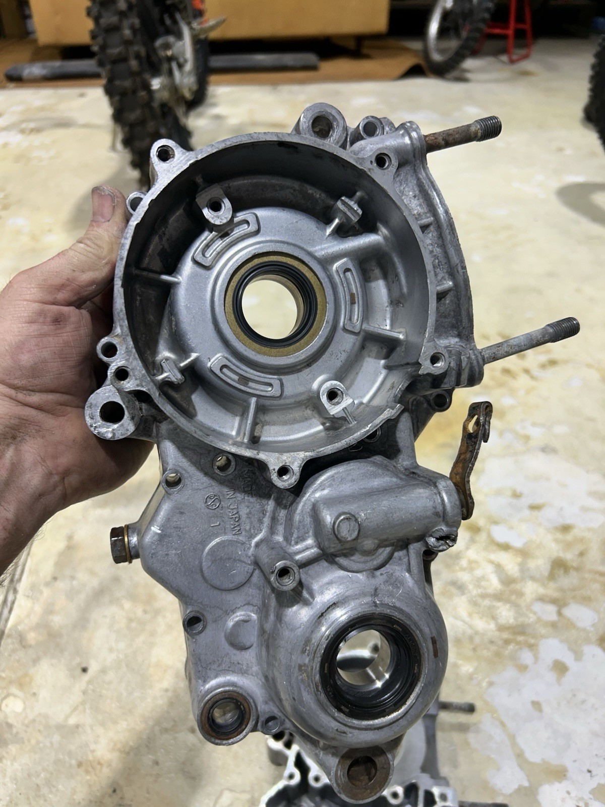 KX500 KX 500 KAWASAKI Cases. 1989-2004. Left And Right.