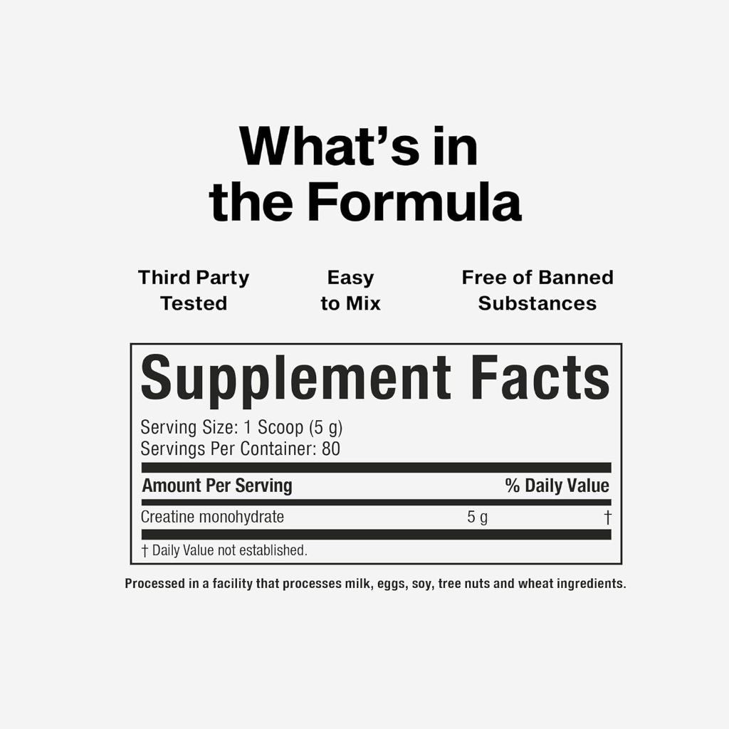 MuscleTech Platinum 100% Creatine Monohydrate Powder Unflavored, 14.1oz Ex. 8/27