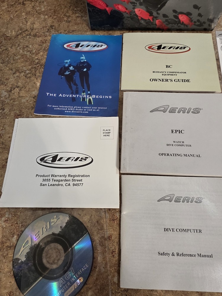 Aeris Epic Hoseless Air-Integrated Dive Computer