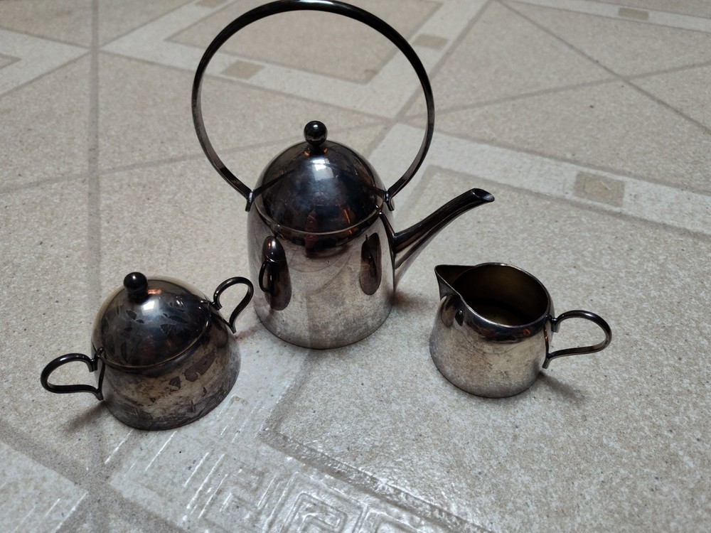 Miniature Tea Set, National Silver Co