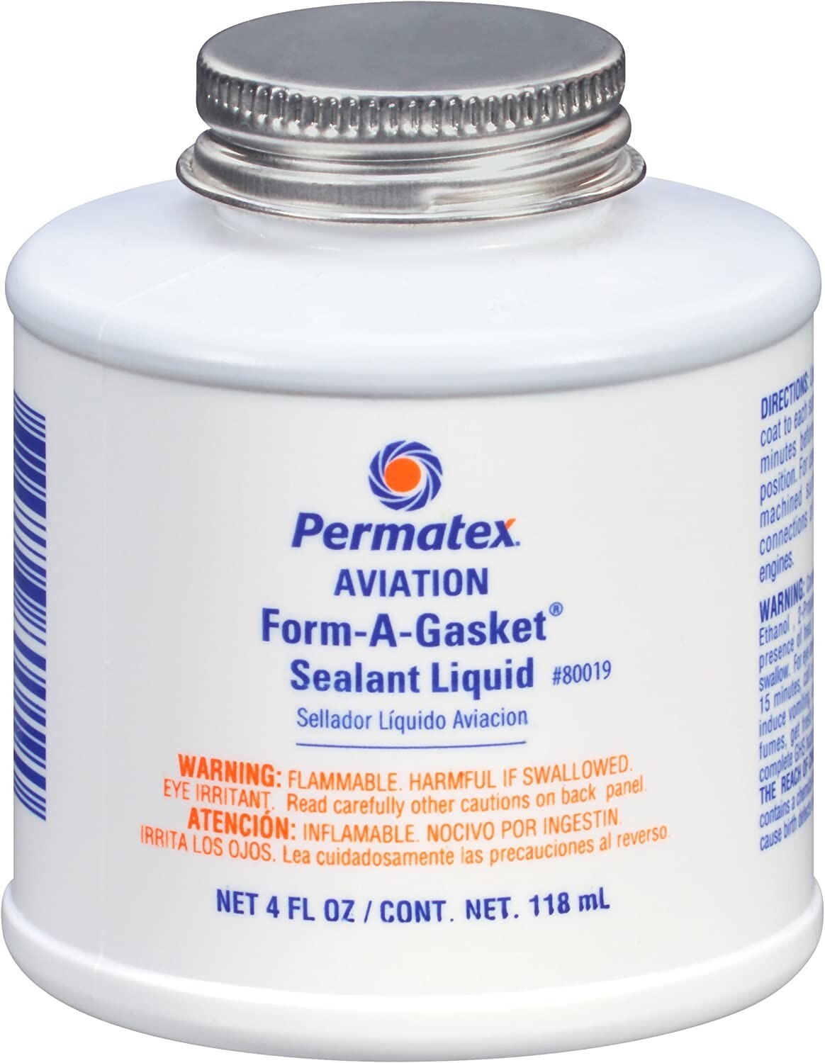Permatex 80019 Aviation Form-A-Gasket No. 3 Sealant, 4 oz.