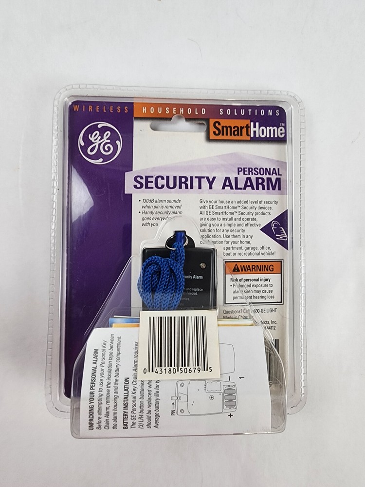 GE Personal Security Alarm NOS