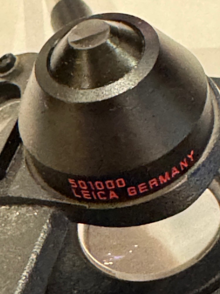 LEICA SWING TOP CONDENSER FOR DMRB MICROSCOPE