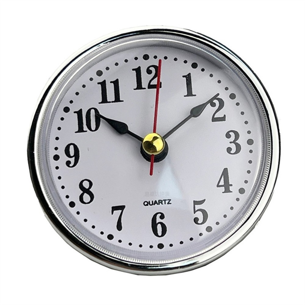 High Quality Movement 65MM Diameter Quartz Clock Inserts With Clear Lens