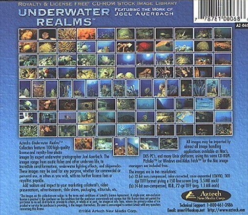 Underwater Realms: CD Image Library PC/MAC - NEW CD in SLEEVE