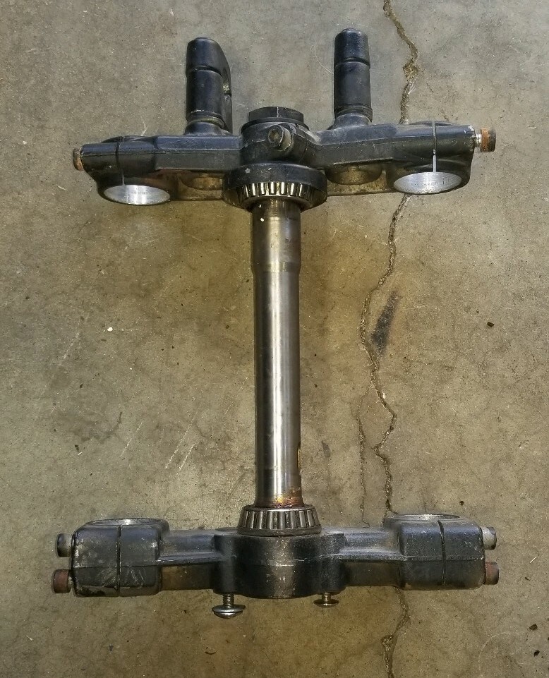 1984 Ktm 125 Exc Complete Triple Tree