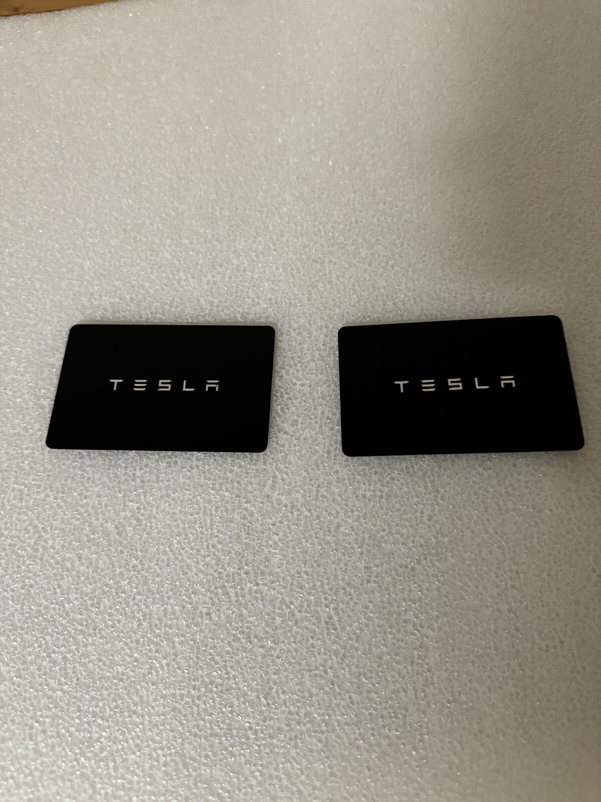 SET OF 2 Genuine OEM TESLA SMART KEY CARD Model 3 X Y Cyber Truck Original