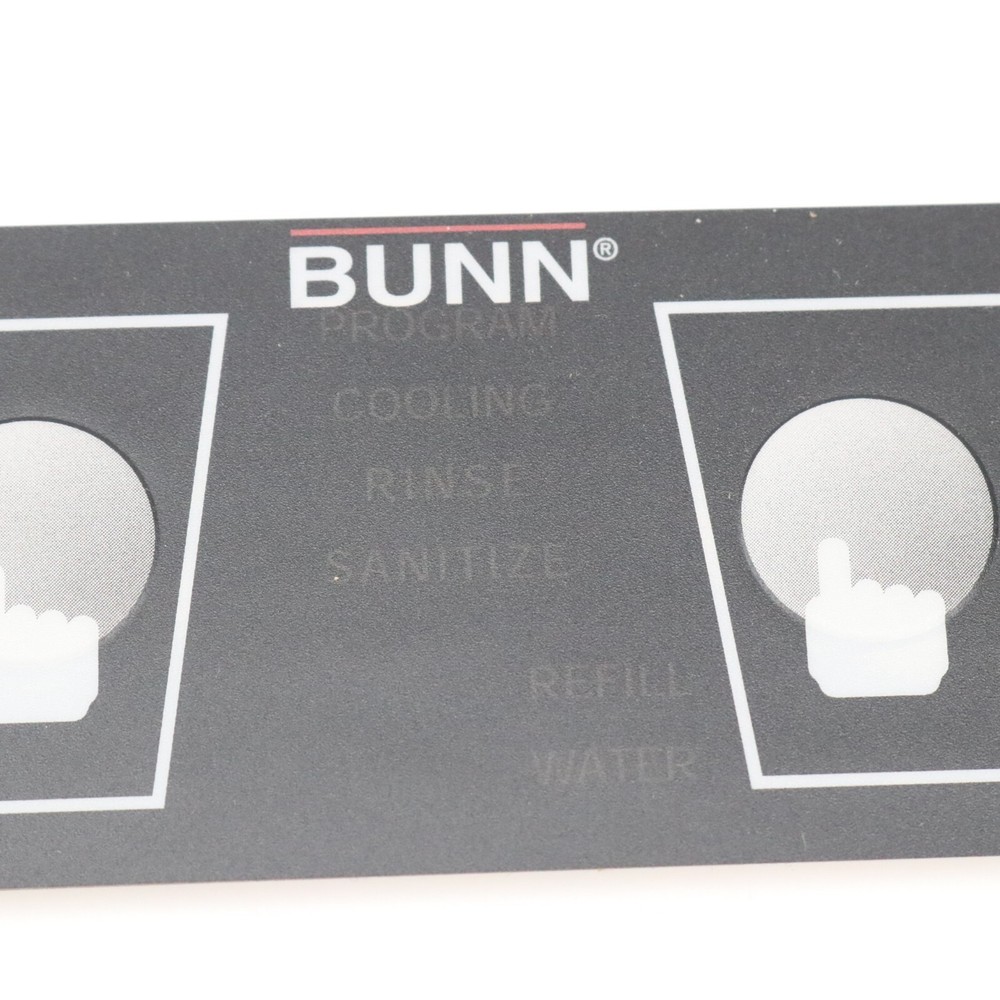 Bunn-O-Matic JDF-4 Membrane Switch Kit PushButton 33785.1000