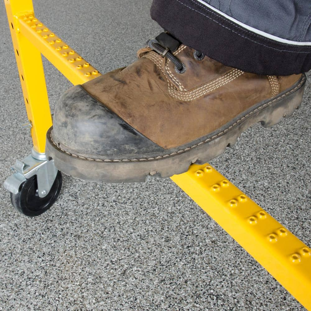 Safeclimb Baker Style Scaffold Rolling Platform, 1100 Lbs. Load Capacity, 6 Ft.