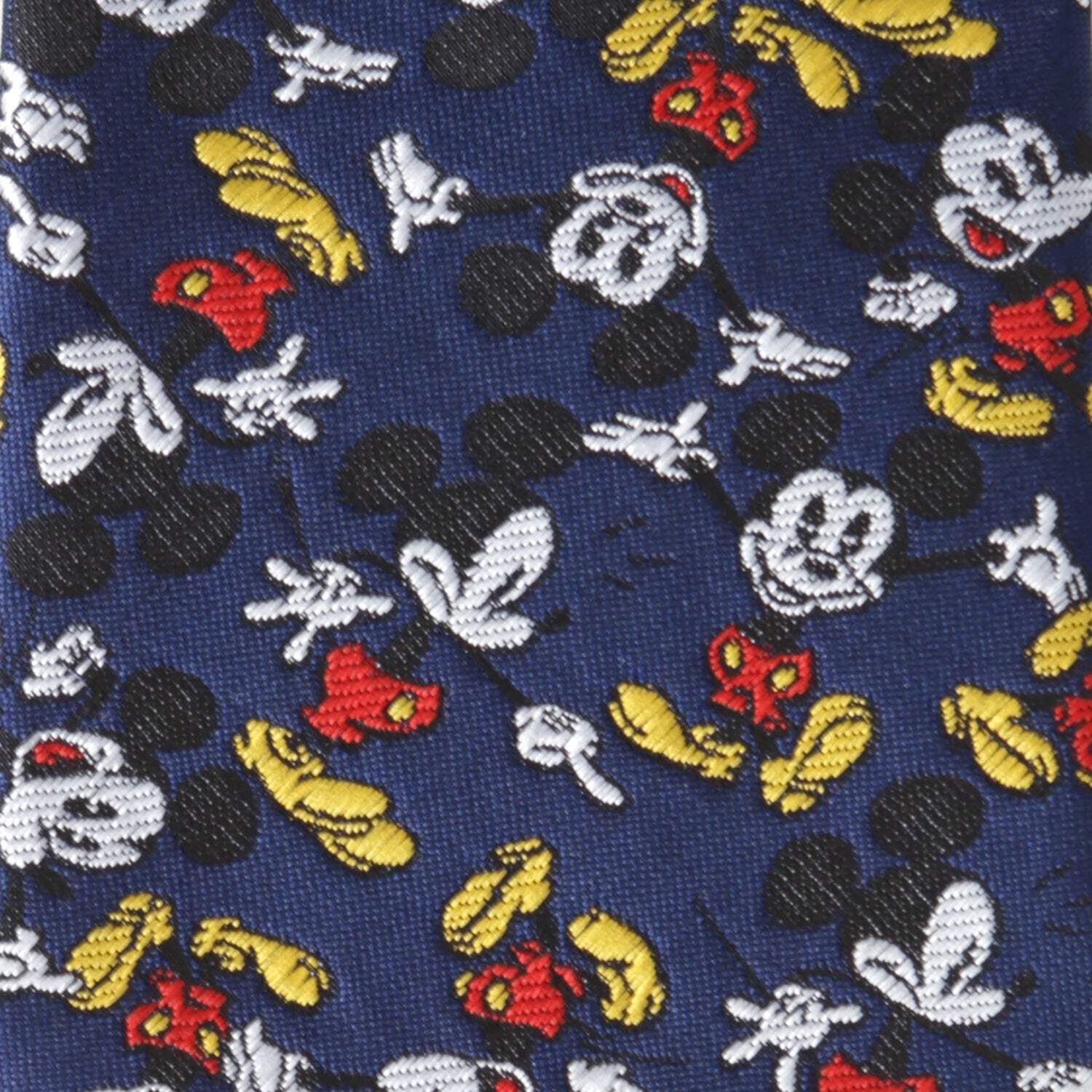 👔 Disney Mickey Mouse Action Navy Men's Tie