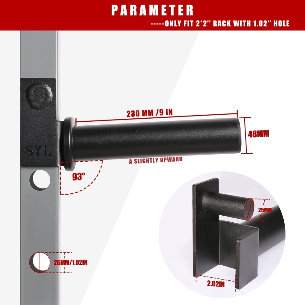Easy-Load Weight Plate Storage Rack Attachment - Secure & Durable Design