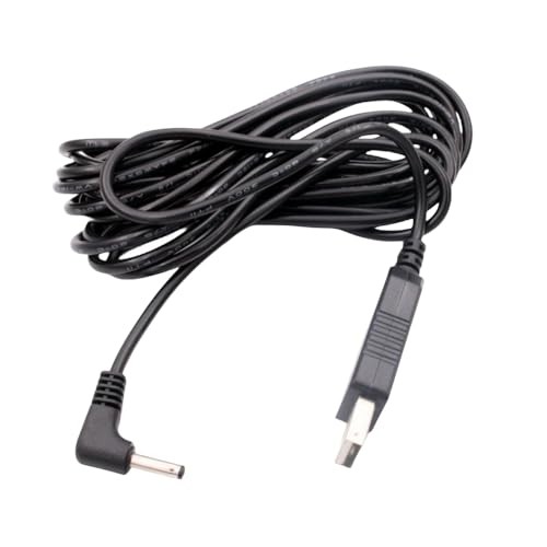 Radar Detector USB to 12V DC Charging Cable, 1M Extension