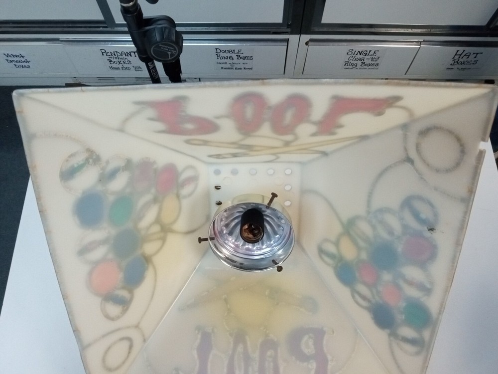 OLD Vintage Pool Table Light LOOK BILLIARDS