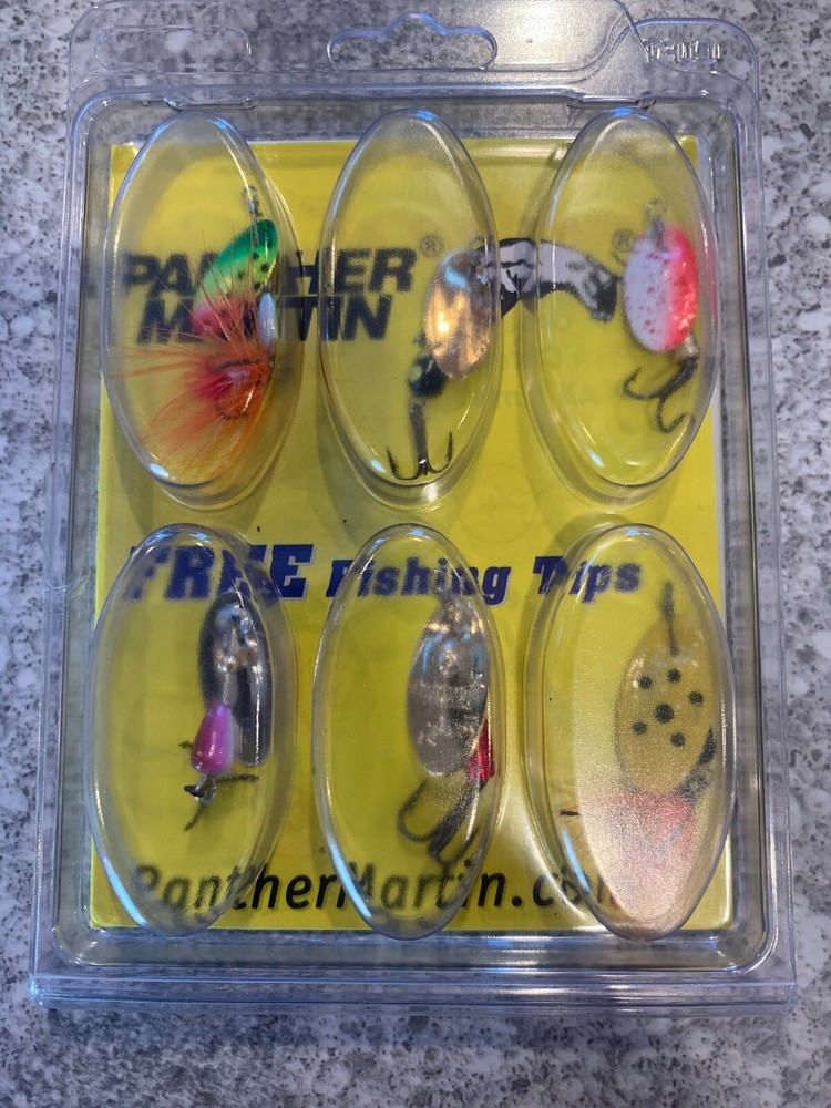 6 Piece Panther Martin Spinner Kit 6 Great Patterns