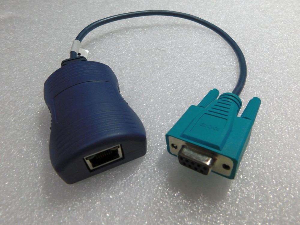 BLACK BOX KV1407A SERVSWITCH CX SAM RS232 SERIAL CONSOLE ADAPTER MODULE