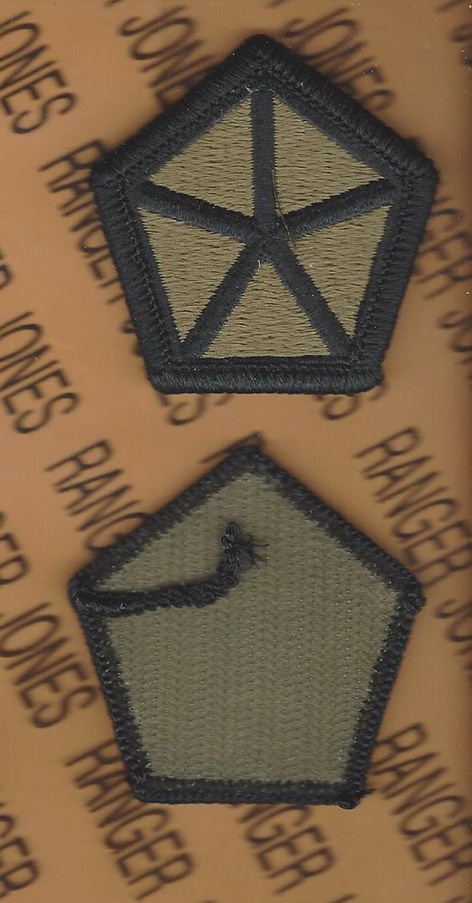 US Army 5th Corps OCP Multicam Scorpion patch