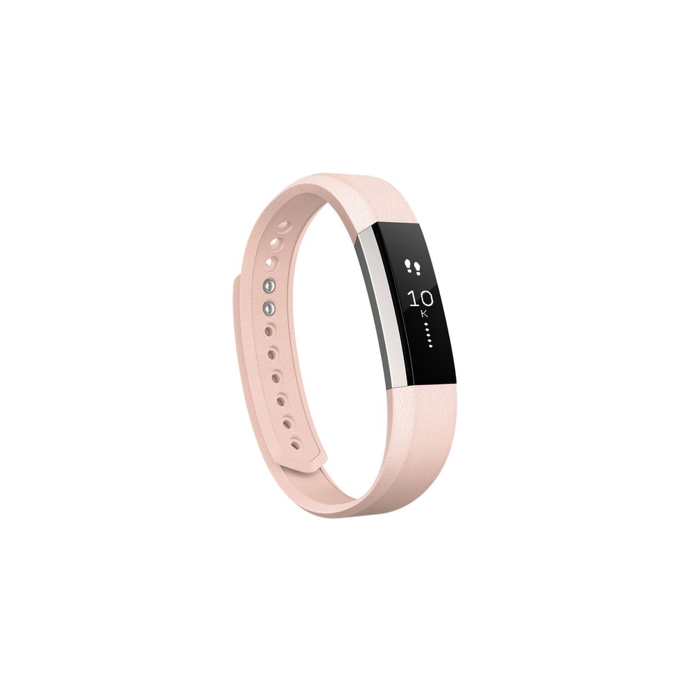 Fitbit Alta, Accessory Band, Leather, Blush, Small