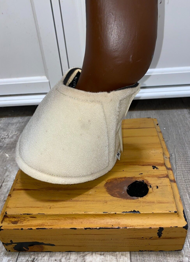 MEDIUM PRO EQUINE WHITE BELL BOOTS
