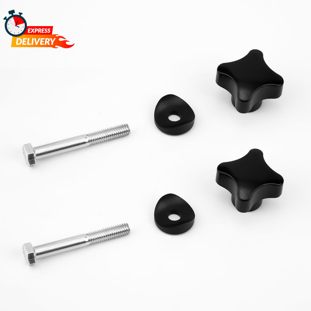 PEUTIER 2 Sets Rollator Walker Replacement Arm Adjustment Knobs, Comfortable Uni