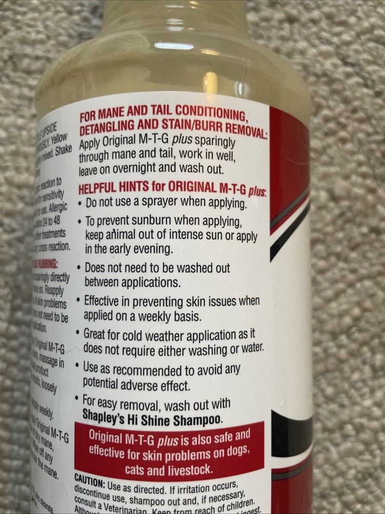 Shapley's Original M-T-G Plus , 32 oz