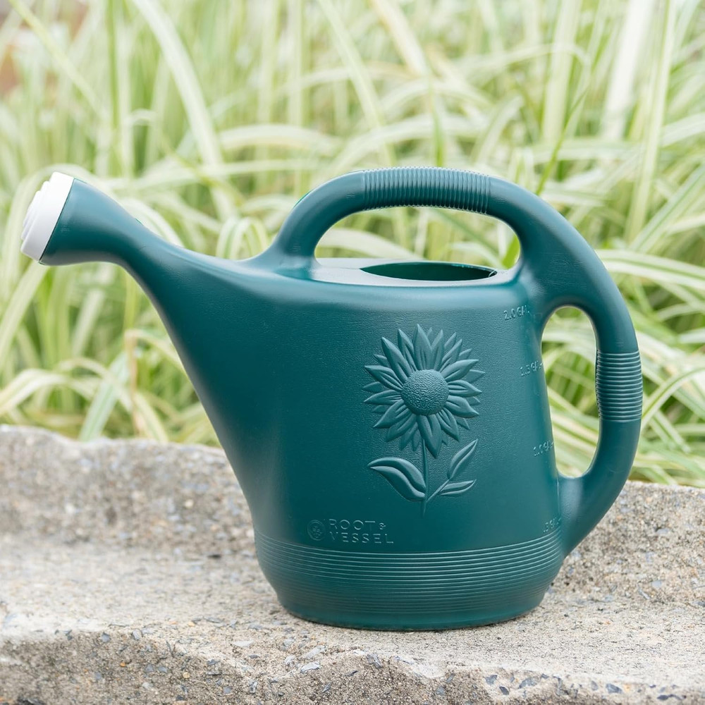 30301 Watering Can, 2-Gallon, Hunter Green
