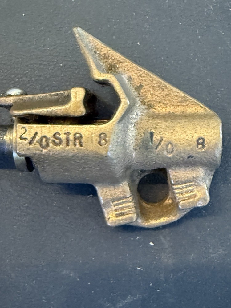 Vintage Chance Scaffold Safety Hook 2/0 STR Quick Release Rigging Tool