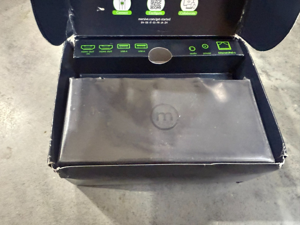 M. Mersive SGE-E SP-8100-E5 Solstice Pod G3 for Small Group Open Box