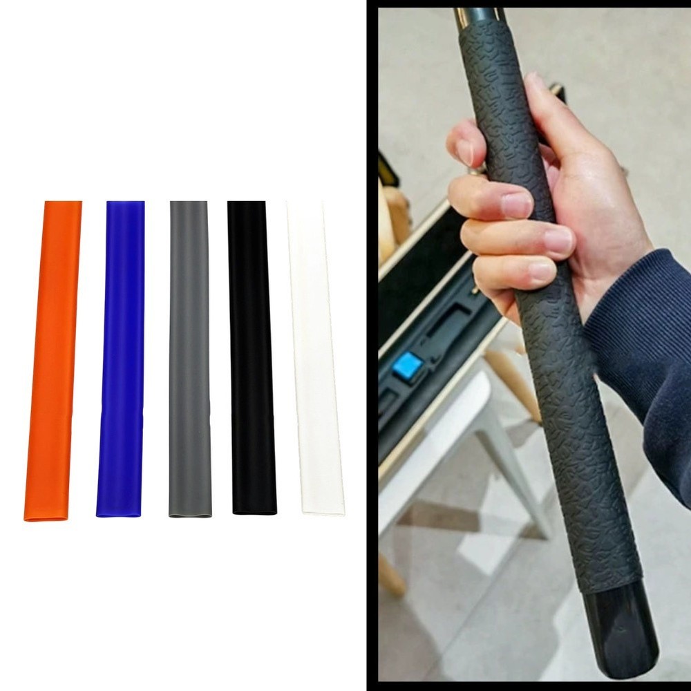 Non Slip Rubber Pool Cue Grip Sleeve Protector Elastic Comfortable Handle