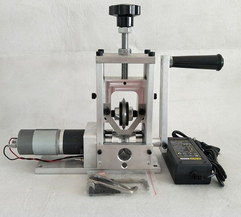 small scrap copper wire peeling Automatic waste wire dial wire stripping machine