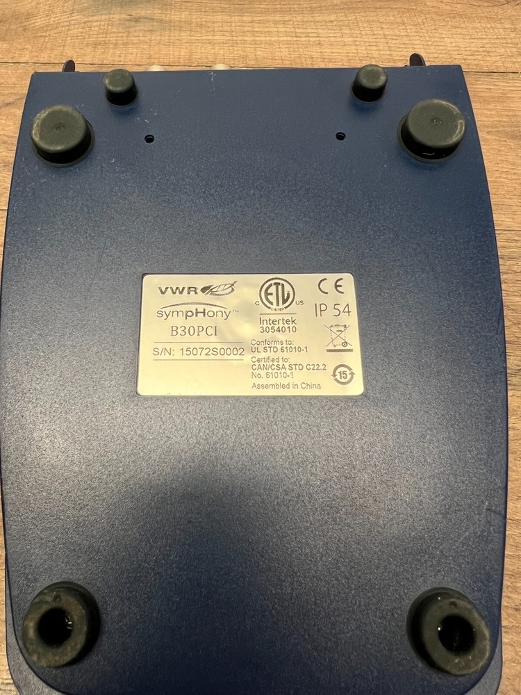 VWR Symphony B30PCI pH Meter, no probe
