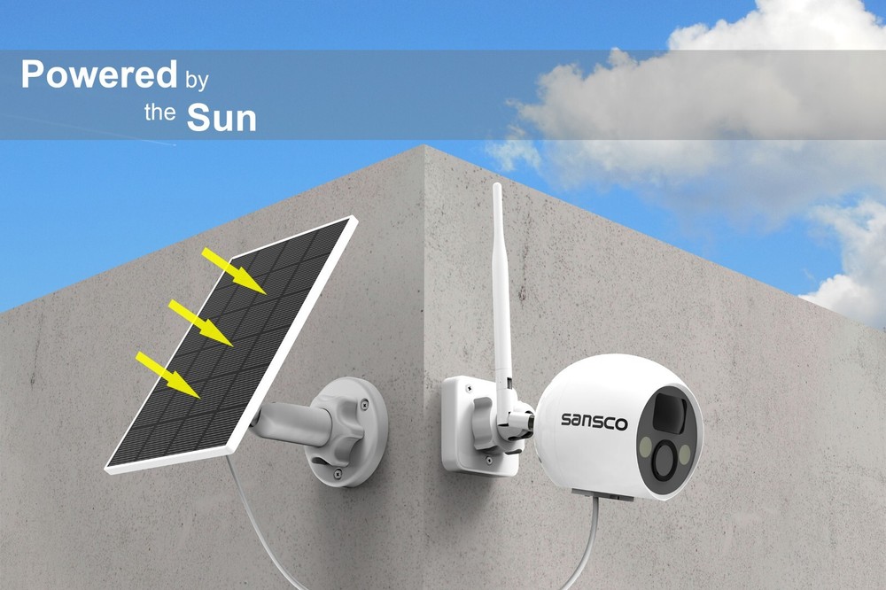 Wireless Solar Powered Security Camera System WIFI Outdoor 4MP Cameras 8CH NVR