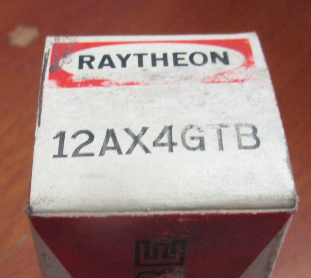 RAYTHEON - 12AX4GTB Electronic Tube - Tested STRONG