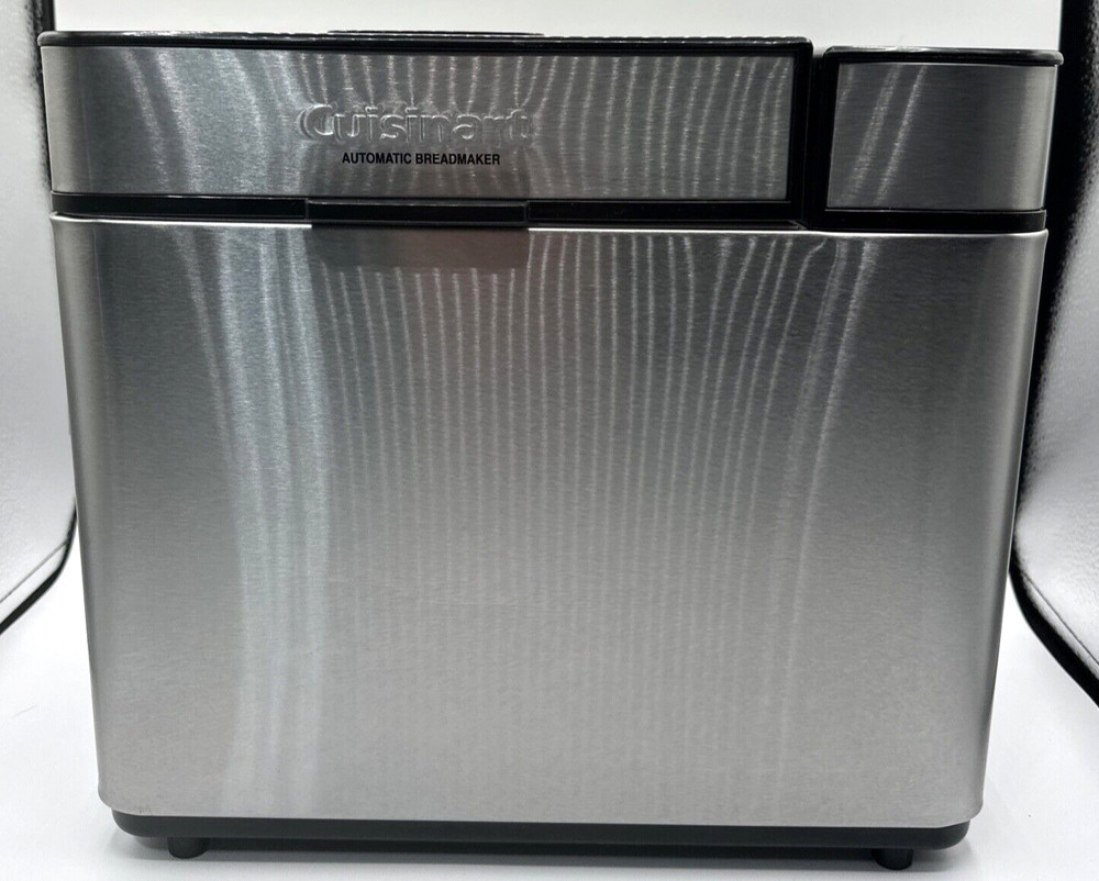 Cuisinart Automatic Bread Maker CBK-100 Compact Stainless Steel 2lb Programmable