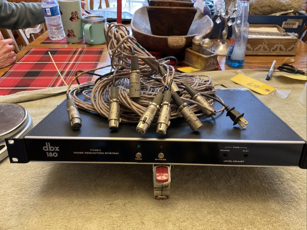 DBX180 Tape Recorder Type 1 Noise Reduction System Pulled From Working Studio