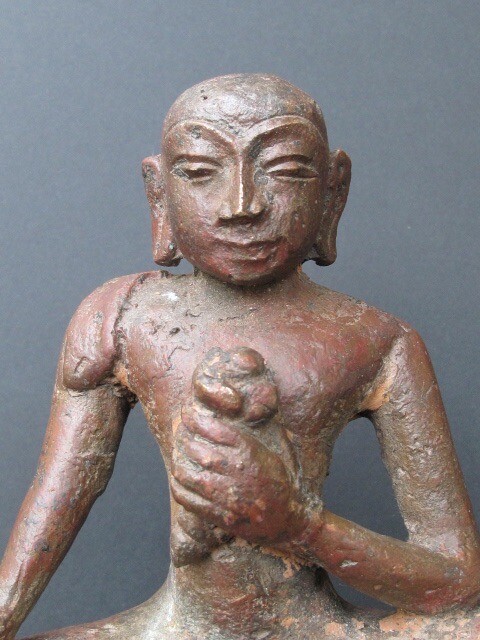 Antique Bronze Monk, Burma