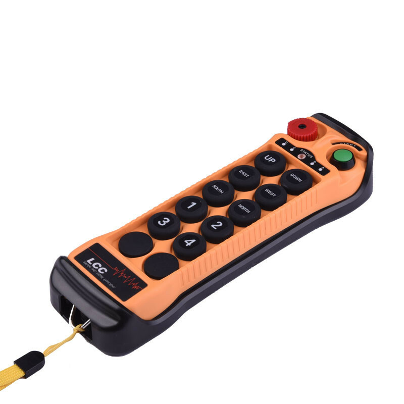 Hydraulic Crane 10 Buttons Industrial Wireless Remote Control Lifting Switch