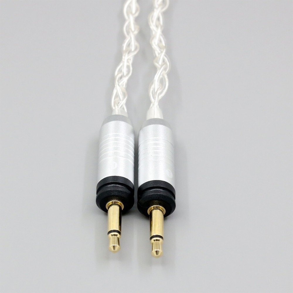 99% Pure Silver 8 Core Headphone Cable For Focal Clear Elear Elex Elegia Stellia