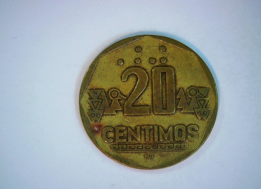 Peru 1991 20 Centimos Coin