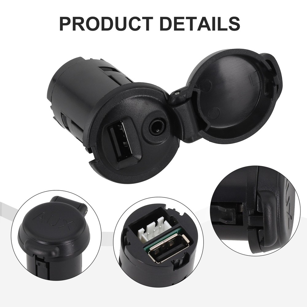 Dependable Car USB+AUX Interface Adapter for 208 For C3 and Compatible Models