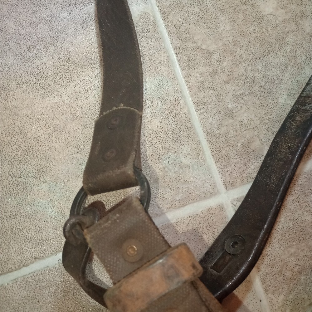 Vintage Tree Pole Climbing Spikes Gaffs Adjustable Leather logging forestry