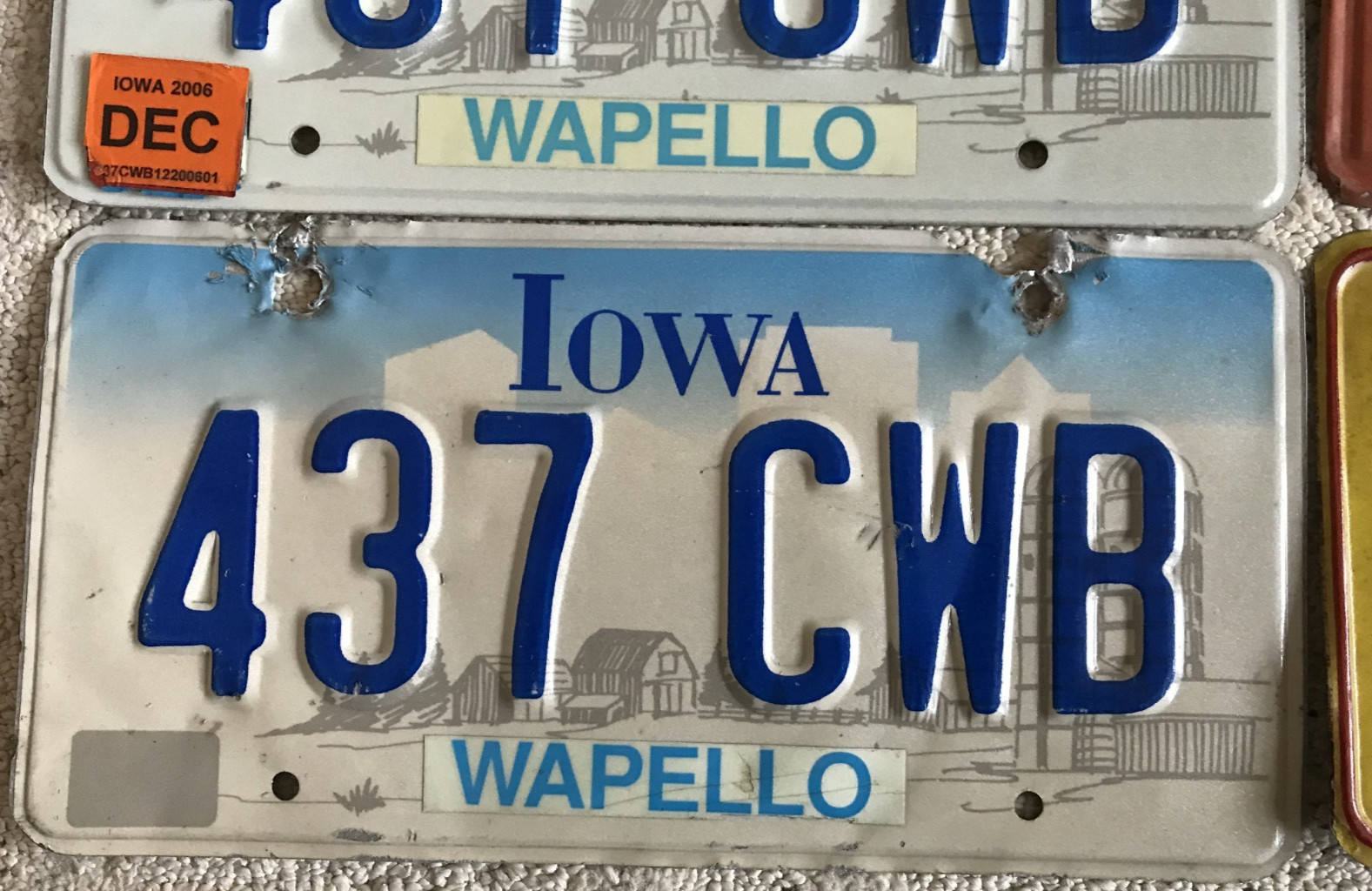 Lot of 10 Ohio Florida Arkansas Kentucky Iowa Illinois MS License Plates