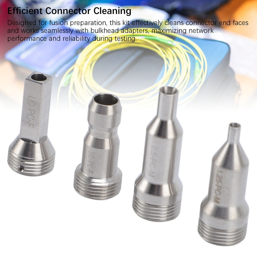 Efficient 400X Optical Fiber End Face Inspector Tip For Enhanced Network Perform