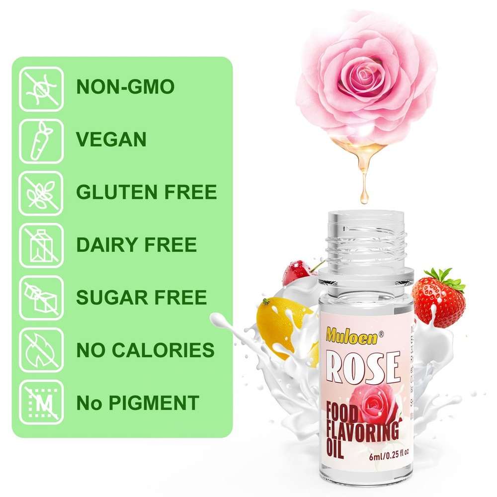 Candy Flavoring Oil - 28 Concentrated Extracts for Baking, Drinks, Soap, & More